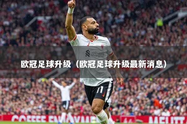 欧冠足球升级(欧冠足球升级最新消息)